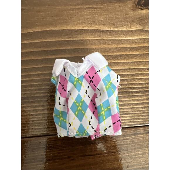 Genuine Barbie Clothes Lot 2 Tops & 1 Dress Vintage EUC - Picture 7 of 9